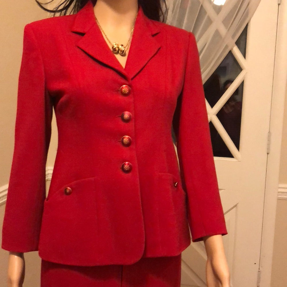 RED Suits. CLIFFORD WILLS Purchased KC Boutique.